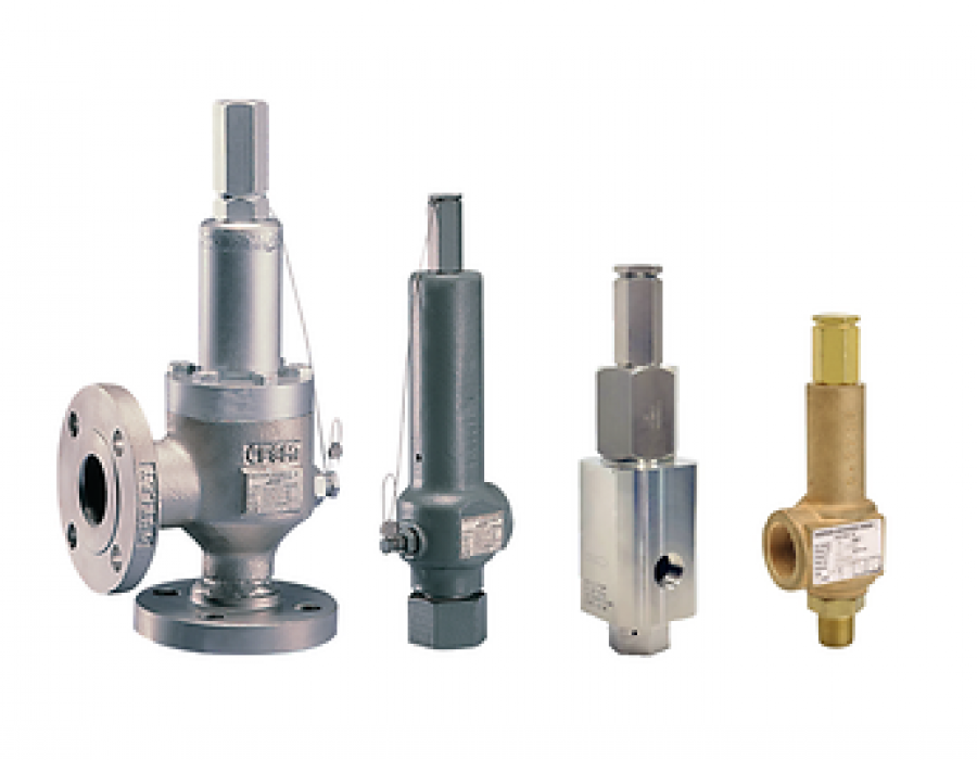 Direct spring operated pressure relief valves series 6080